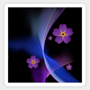 Armenian forget me not flower Sticker